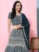 Picture of Sightly Georgette Midnight Blue Lehenga Choli