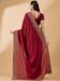 Picture of Statuesque Chiffon Maroon Saree