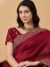 Picture of Statuesque Chiffon Maroon Saree