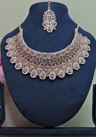 Picture of Superb Dim Gray Necklace Set