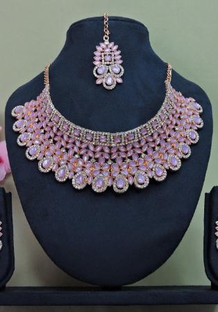 Picture of Delightful Plum Necklace Set