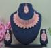 Picture of Beautiful Rosy Brown Necklace Set