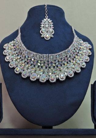 Picture of Resplendent Cadet Blue Necklace Set