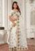 Picture of Magnificent Net & Silk Beige Saree