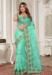 Picture of Magnificent Net & Silk Medium Aqua Marine Saree