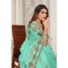 Picture of Magnificent Net & Silk Medium Aqua Marine Saree