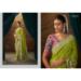 Picture of Marvelous Silk Olive Saree