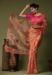 Picture of Ravishing Organza Indian Red Saree