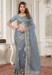 Picture of Classy Net & Silk Slate Grey Saree