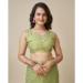 Picture of Good Looking Net Dark Khaki Saree