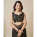 Picture of Enticing Net Black Saree