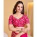 Picture of Ravishing Net Crimson Saree