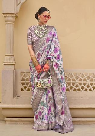 Picture of Pleasing Silk Tan Saree