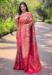 Picture of Graceful Silk Pale Violet Red Saree