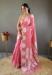 Picture of Alluring Linen Light Coral Saree