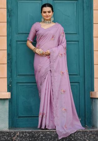 Picture of Comely Cotton Thistle Saree