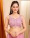 Picture of Comely Net Pale Violet Red Saree