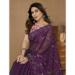 Picture of Fascinating Silk Dark Magenta Saree