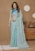 Picture of Statuesque Silk Sky Blue Saree