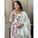 Picture of Beauteous Cotton White Readymade Salwar Kameez