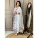 Picture of Beauteous Cotton White Readymade Salwar Kameez