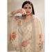 Picture of Chiffon Burly Wood Straight Cut Salwar Kameez