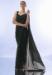 Picture of Pretty Chiffon & Satin Dark Slate Grey Saree