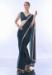 Picture of Exquisite Chiffon & Satin Midnight Blue Saree