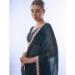 Picture of Exquisite Chiffon & Satin Midnight Blue Saree