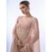 Picture of Statuesque Chiffon & Satin Rosy Brown Saree