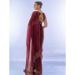 Picture of Enticing Chiffon & Satin Maroon Saree