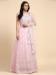 Picture of Enticing Net Thistle Readymade Gown