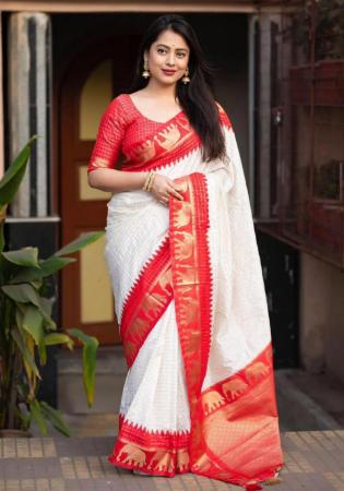 Picture of Ideal Silk Beige Saree