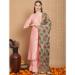 Picture of Enticing Silk Pink Straight Cut Salwar Kameez