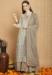 Picture of Beauteous Silk Light Blue Straight Cut Salwar Kameez