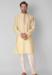 Picture of Splendid Silk Pale Golden Rod Kurtas