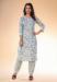 Picture of Alluring Cotton Azure Readymade Salwar Kameez