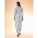 Picture of Alluring Cotton Azure Readymade Salwar Kameez