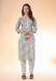 Picture of Cotton Light Slate Grey Readymade Salwar Kameez