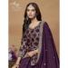 Picture of Magnificent Chiffon Brown Anarkali Salwar Kameez