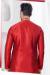 Picture of Graceful Silk Fire Brick Kurtas