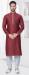 Picture of Alluring Silk Maroon Kurtas