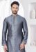 Picture of Grand Silk Light Slate Grey Kurtas