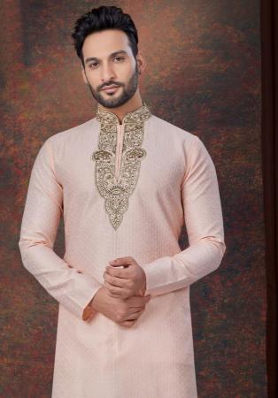 Picture of Bewitching Silk Rosy Brown Kurtas