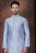 Picture of Amazing Silk Light Steel Blue Kurtas