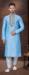 Picture of Fascinating Silk Light Blue Kurtas