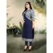 Picture of Sublime Cotton Navy Blue Kurtis & Tunic