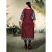 Picture of Exquisite Cotton Brown Kurtis & Tunic