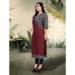 Picture of Exquisite Cotton Brown Kurtis & Tunic