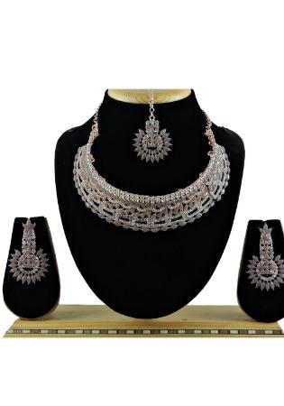 Picture of Enticing Dim Gray Necklace Set